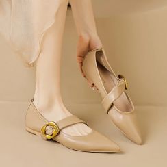 2 pairs Low-Heeled Mary Jane Shoes