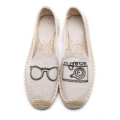 Womens Canvas Loafers