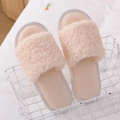 3 pairs Durable Flat Indoor Slippers